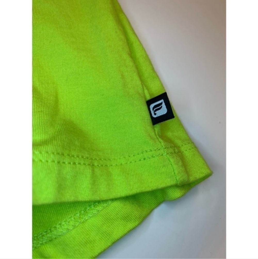 Fabletics Lime Green Spaghetti Strap Workout Tank… - image 3